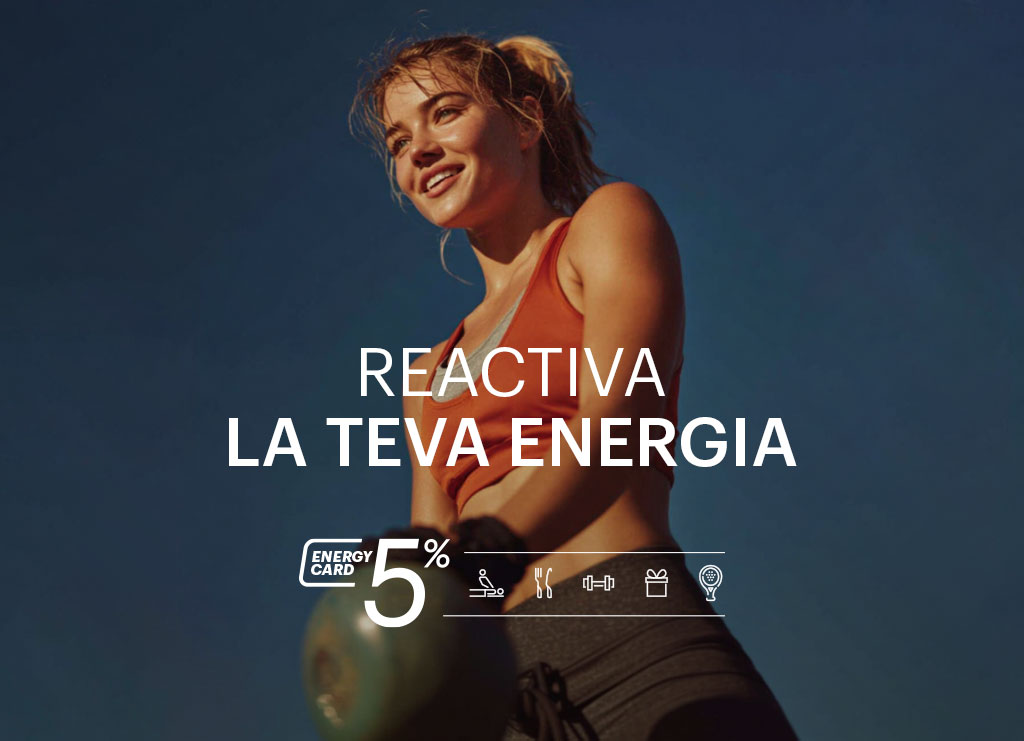 Reactiva la teva energia amb l’Energy Card